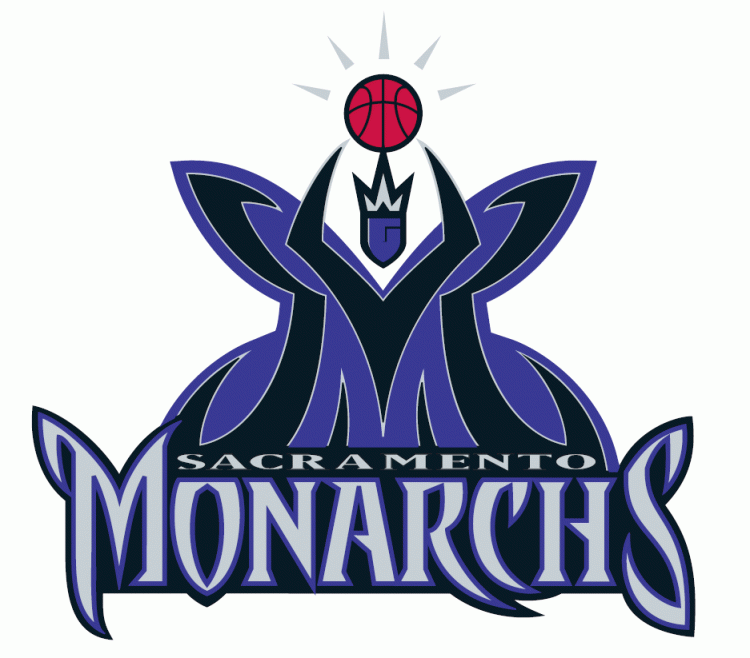 Sacramento Monarchs 1997-2010 Primary Logo iron on transfers for T-shirts